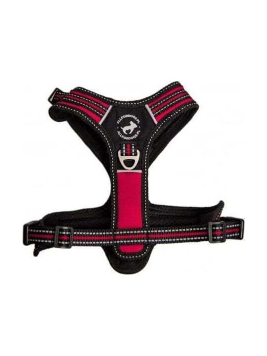 All For Dogs Σαμαράκι Σκύλου Γιλέκο Κόκκινο X-Small / Small / Medium / Large VAT016251