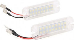 Mercedes-Benz Φώτα Πινακίδας Led για Mercedes-Benz G Class 1986-2016 2τμχ