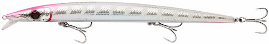 Savage Gear Barra Jerk Künstliche Köder Fisch (Minnow) 19cm/29g Phantom Barrakuda