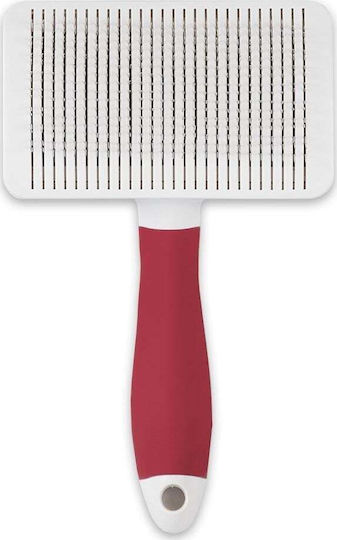 Over zoo Brush Medium Dogs for Coat Cleaning Gray