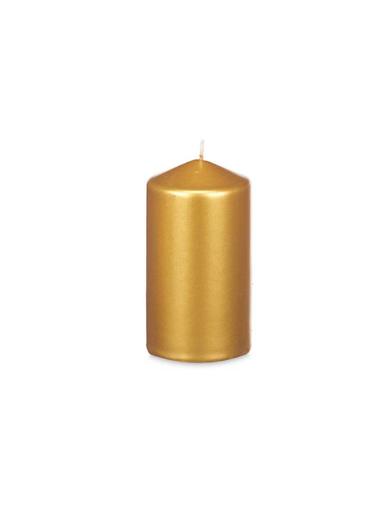 Arte Regal Decorative Candle Gold 1pcs