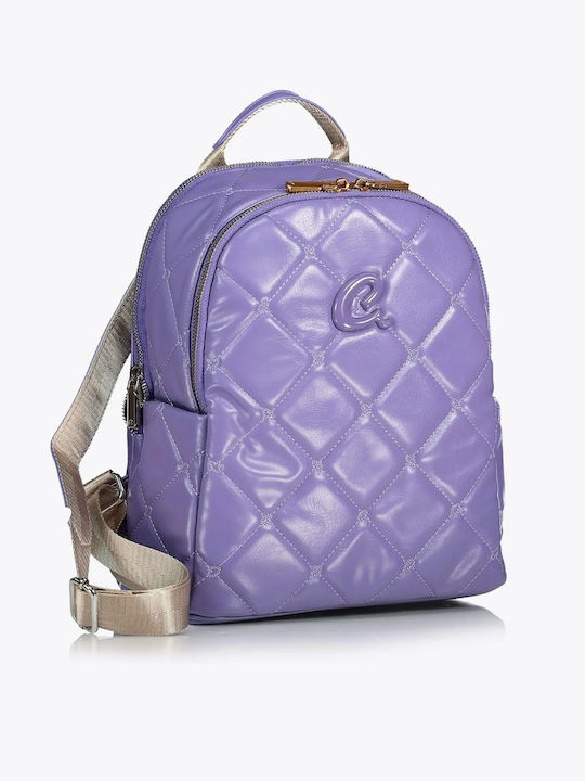 Axel School Bag Backpack in Purple color