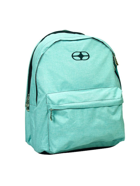 No Fear School Backpack for Elementary Turquoise 25L