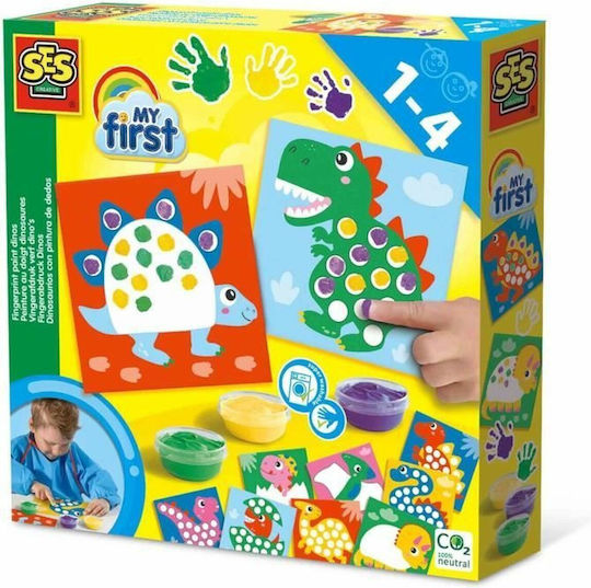 Ses Creative Mein erster Fingerfarben Dinos S14442