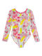 Tortue Kids Swimwear Long Sleeve Swimsuit Multicolour