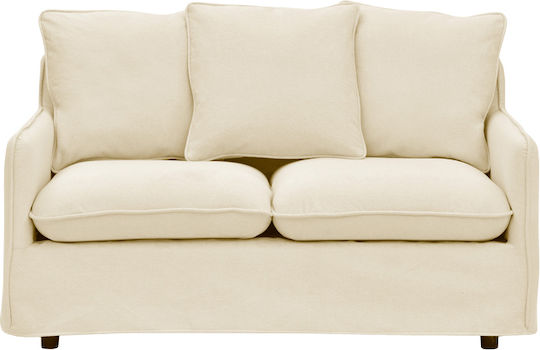Interest Διθέσιος Καναπές Μπεζ 140x85x90εκ.