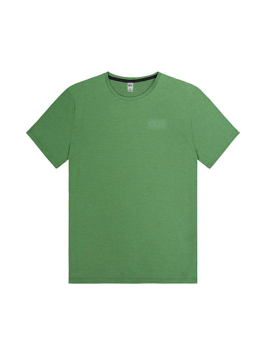 Picture Organic Clothing Herren Sport T-Shirt Kurzarm Grün
