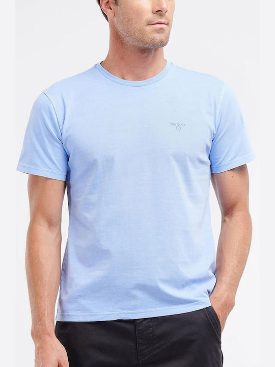 Barbour T-shirt Bărbătesc cu Mânecă Scurtă Blue