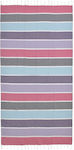 Πετσέτα Θαλάσσης Pestemal Βαμβακερή Ροζ-μωβ-γαλάζια 90x180εκ Ble 5-46-509-0038