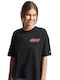 Superdry Cali Women's Athletic T-shirt Black