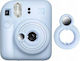 Loveinstant Mirror Attachment Fuji Fujifilm Instax Mini 12 Blue