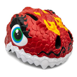 Crazy Safety Dragon Kids' Bike City Helmet Red Crazy Safety Dragon Kids' Bike City Helmet Red
