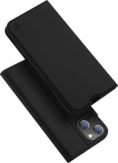 Techsuit Book Δερματίνης Μαύρο (Redmi Note 13 4G)