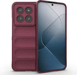 Techsuit Shield Back Cover Silikon Burgund (Xia...