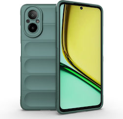 Techsuit Shield Back Cover Green (Realme C67)