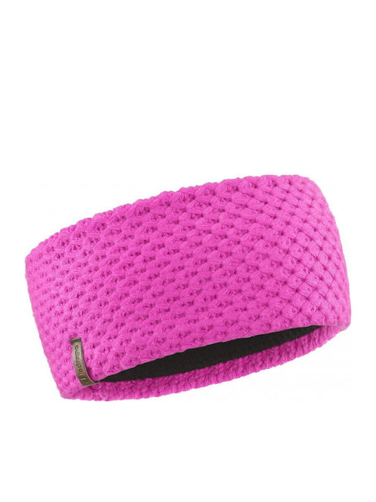 Γυναικείο Headband Πλεκτό σε Φούξια χρώμα