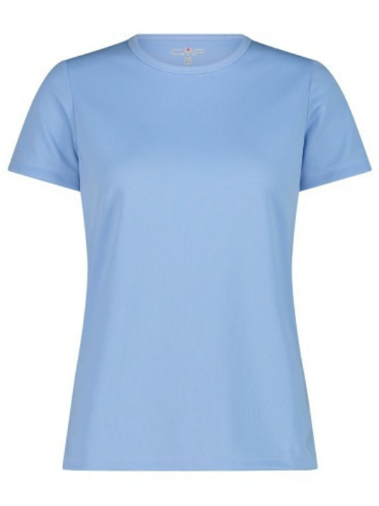 CMP Women's Athletic T-shirt Fast Drying Sky
