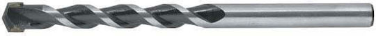 Modeco Set of 10 Diamond Drills with Cylindrical Shank for Metal