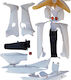 Motorcycle Plastic Set for Honda Astrea Supra 100 White 1pcs