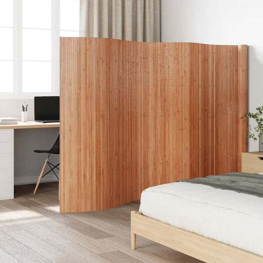 vidaXL Decorative Room Divider made of Bamboo 165x165cm