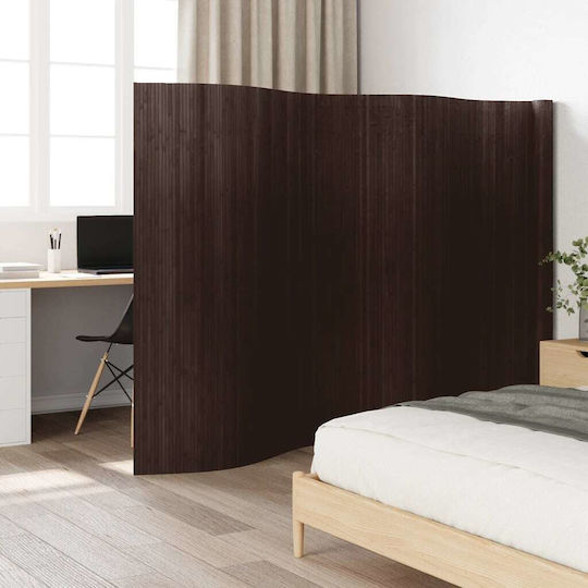 vidaXL Decorative Room Divider made of Bamboo 165x165cm