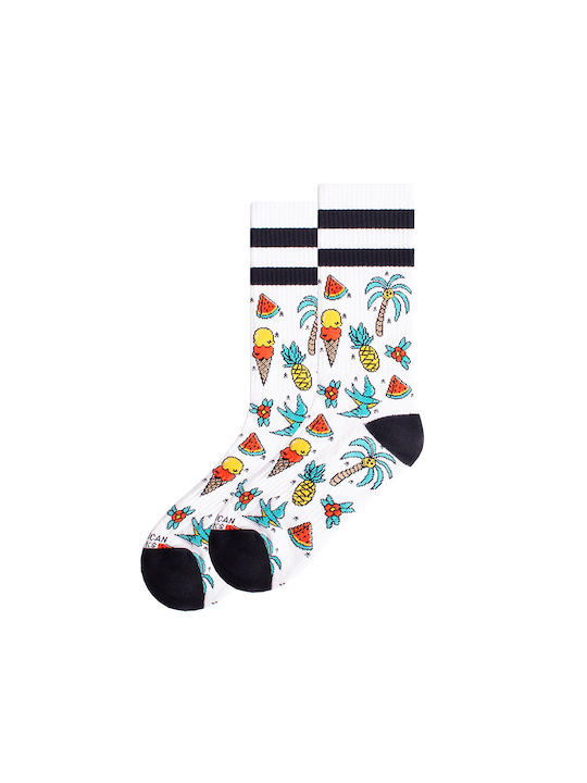 American Socks Summer Κάλτσες Λευκες