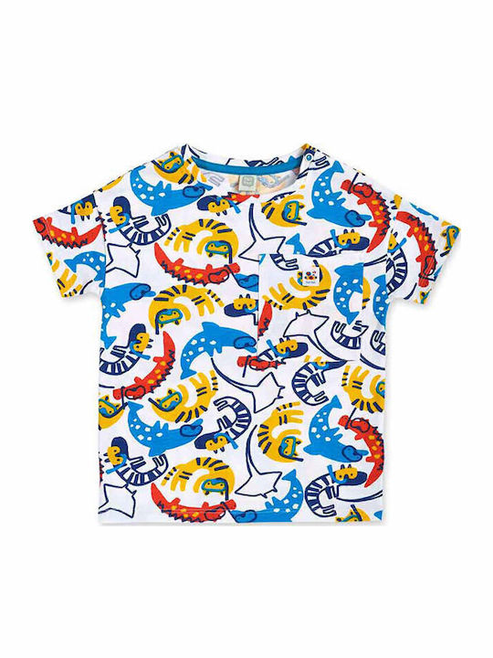 Bluza Pentru Copii Cu Mâneci Scurte Multicolor