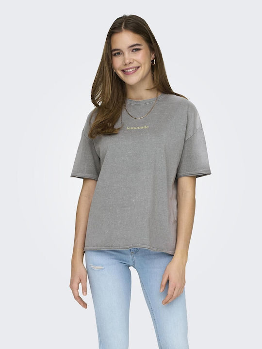 Only Damen Bluse grey