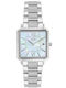 Jcou Women's Watch 22mm Battery with Silver Stainless Steel Bracelet