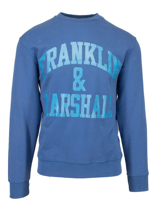 Franklin & Marshall Sweatshirt Fleece Ink Blue