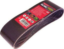 Modeco Tαινία Λείανσης 75x457mm Σετ 5τμχ