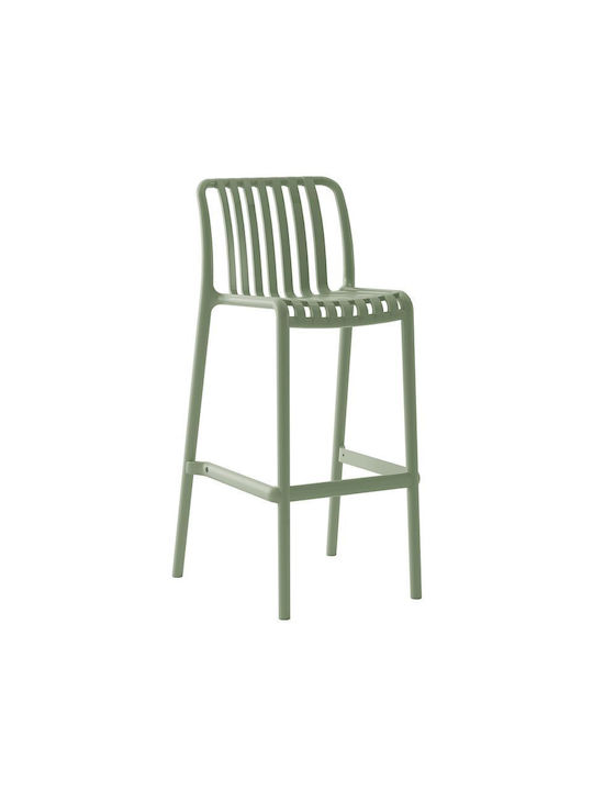 Stool for Bar Outdoor Moda Green 38x47x75cm