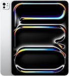 Apple iPad Pro 2024 13" cu WiFi (16GB/2.0TB/sticlă cu nanotextură) Argint