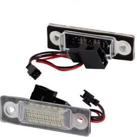 Lumini pentru plăcuțele de înmatriculare Lumini LED pentru Volkswagen Magazin online Sharan 1995-2010 2buc