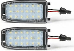 Φώτα Πινακίδας Led για BMW Σειρά 3 / Σειρά 4 Land Rover Discovery / Freelander / Range Rover / Range Rover Sport 2τμχ