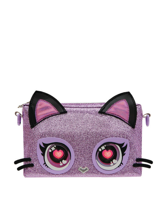 Spin Master Purse Pets Kids Shoulder Bag Purple 16.5x3.5x10cm