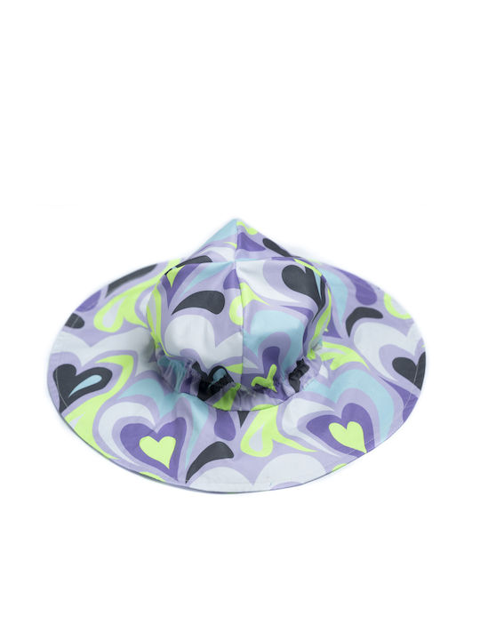 Tortue Kids' Hat Fabric Lilac