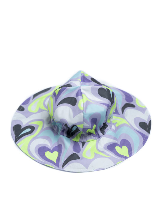 Tortue Kids' Hat Fabric Lilac
