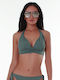Bikini Triangle C Cup With Padding Floral