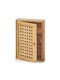 Zeller Wooden Wall Key Holder 8 Hooks 19x6x27cm
