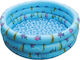 Children's Round PVC Inflatable Light Blue Swimming Pool
