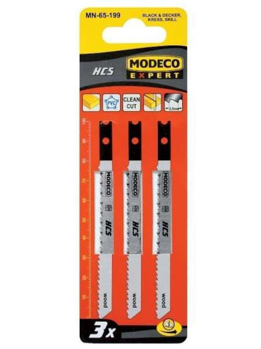 Modeco MN-65-199 Lamele pentru lemn 100mm 3buc