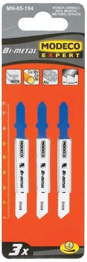 Modeco MN-65-195 Lamele pentru metal 76mm 3buc