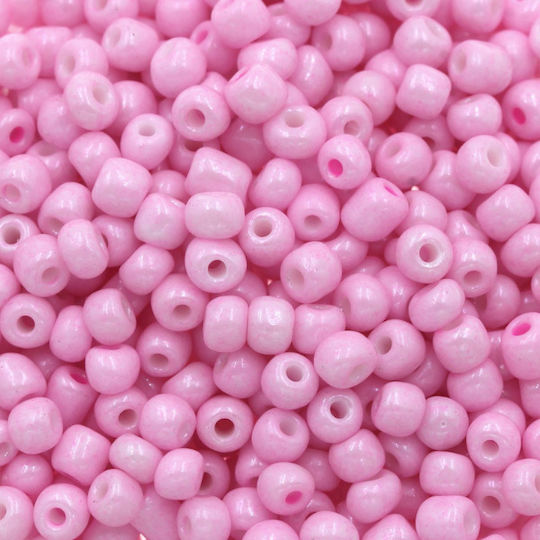Rocailles Perlen Rosa Perlmutt 6/0 4mm 10g