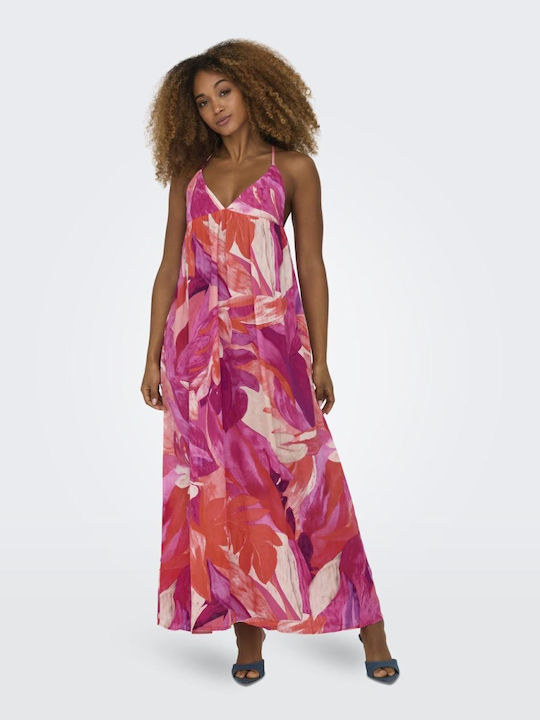 Only Maxi Rochie Rose