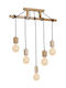 Eco Light Pendant Light White for 5 Bulbs E27 120cm