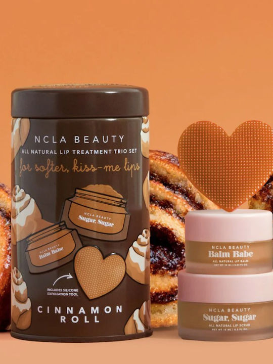 Ncla Beauty Cinnamon Roll Lip Treatment Hautpflegeset für Feuchtigkeitsspendend & Aufhellung