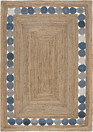 Handmade Summer from Jute Natural Navy