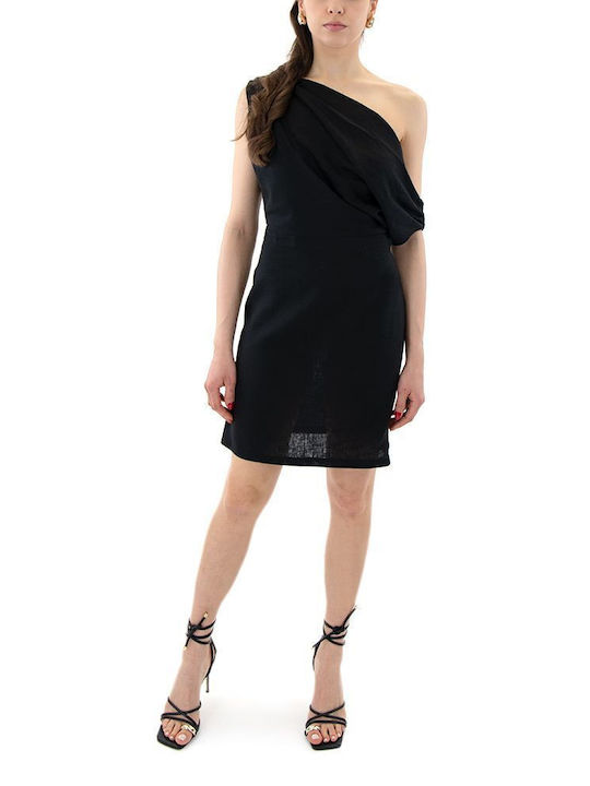 Dolce Domenica Mini Dress Black