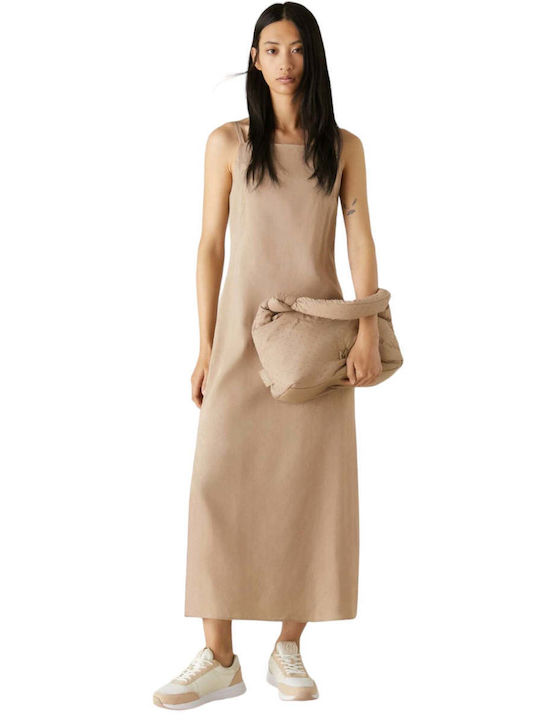 Marella Midi Dress Beige